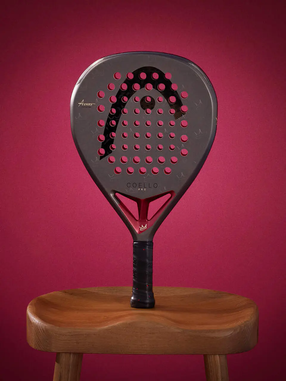 Pala de pádel Pala de Padel Head Coello Pro Negra Arturo Coello 2026 6