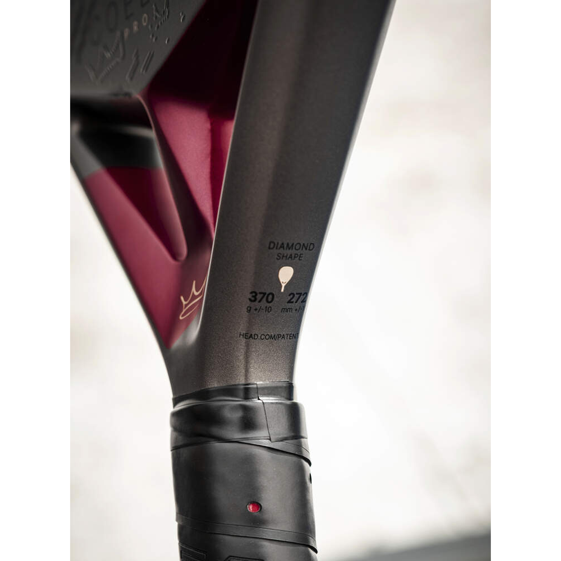 Pala de Padel Head Coello Pro 2026 Negra Arturo Coello