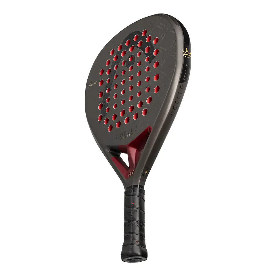 Pala de pádel Head Coello Motion Negra Arturo Coello 2026 3