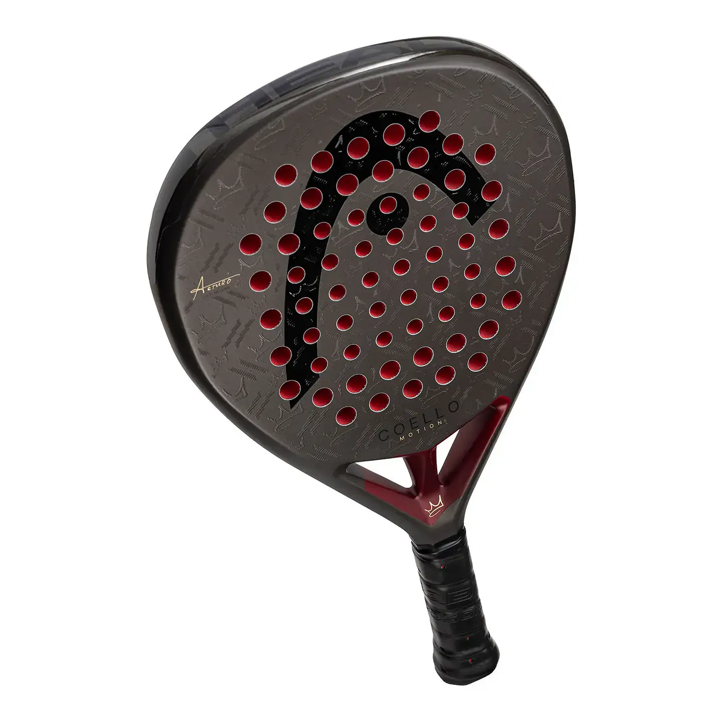 Pala de pádel Head Coello Motion Negra Arturo Coello 2026 7