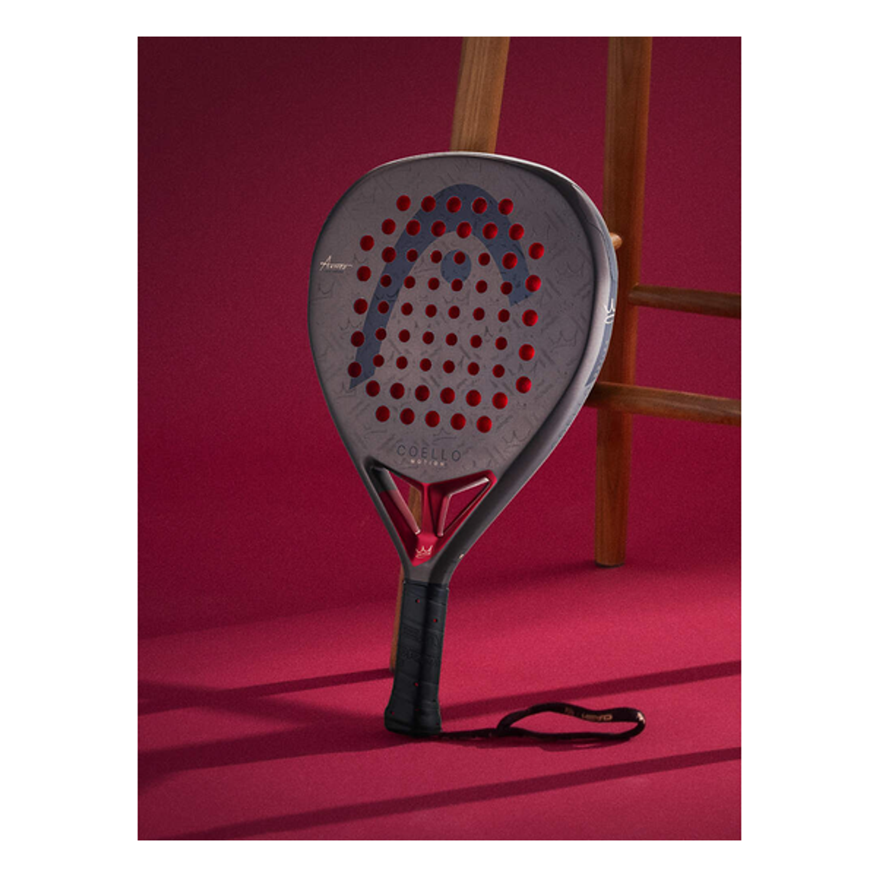 Pala de Padel Head Coello Motion 2026 Negra Arturo Coello