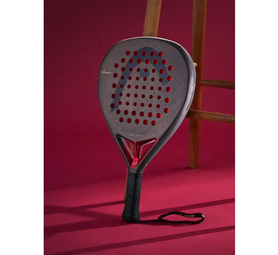 Pala de pádel Head Coello Motion Negra Arturo Coello 2026 8