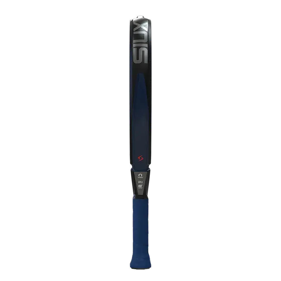 Pala de pádel Siux Fenix Pro Black Leo Augsburguer 2026 3