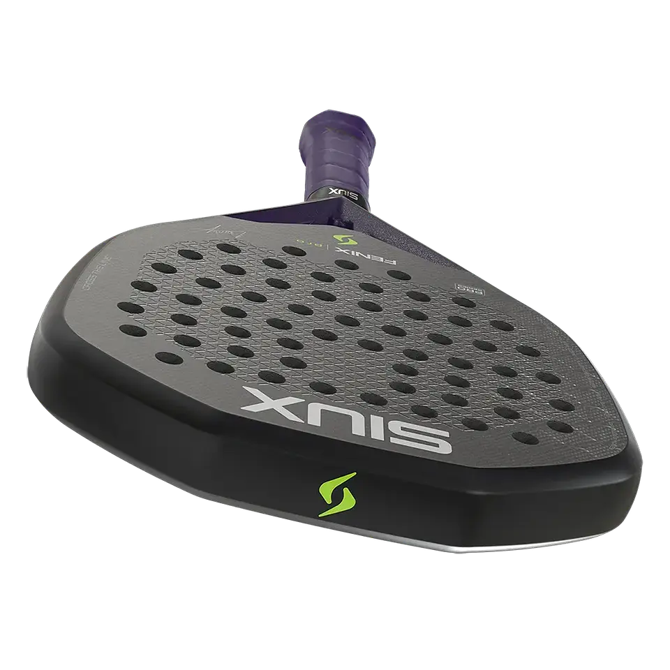 Pala de pádel Siux Fenix Pro Black Leo Augsburguer 2026 7