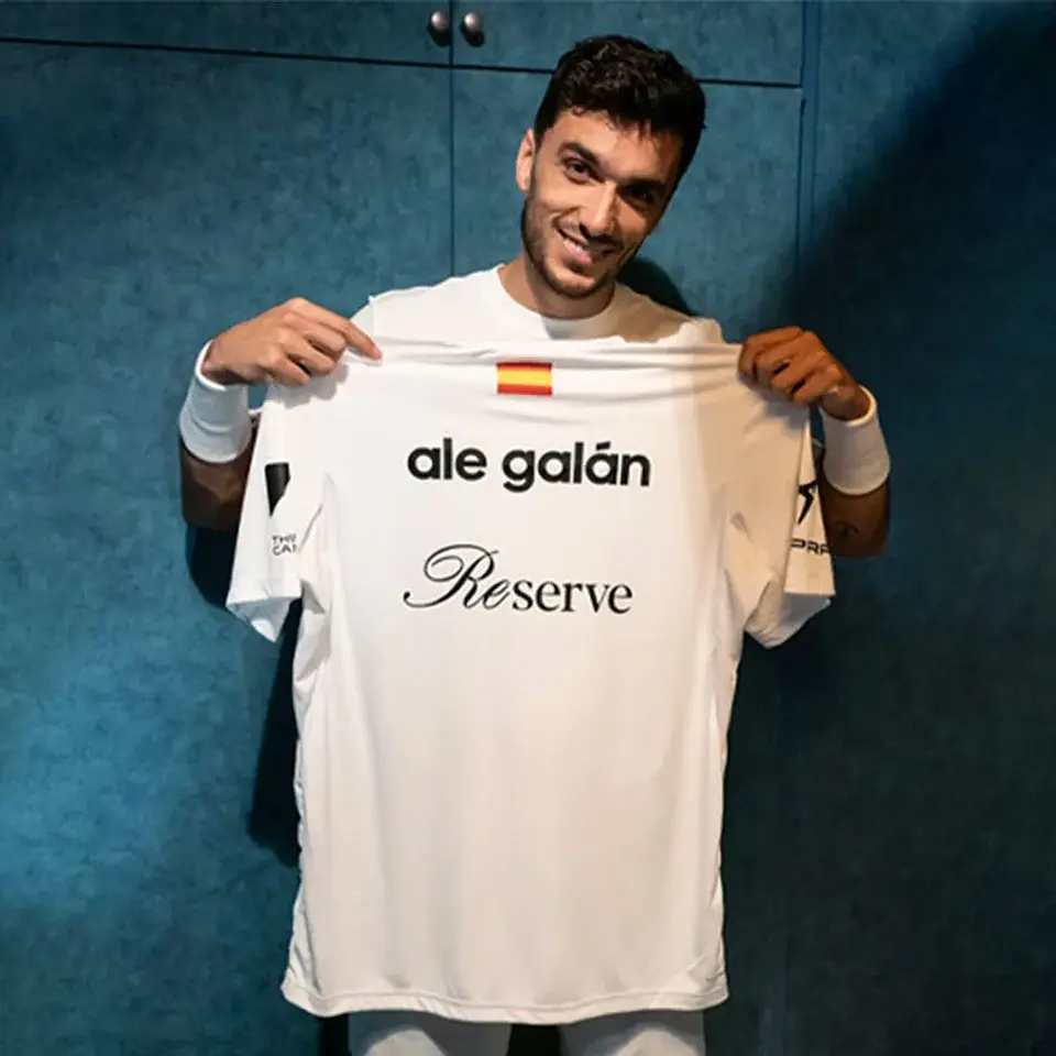 Polera Adidas Ale Galán 25 White 7
