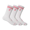 Calcetín Comfort Line Pack x3 Lehinde White/Pink M24W
