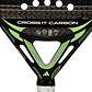 Pala de pádel Adidas Cross It Carbon Black/Lime Maxi Arce 2026 - Miniatura 5