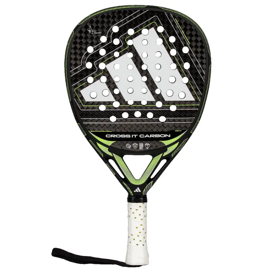 Pala de pádel Adidas Cross It Carbon Black/Lime Maxi Arce 2026 1