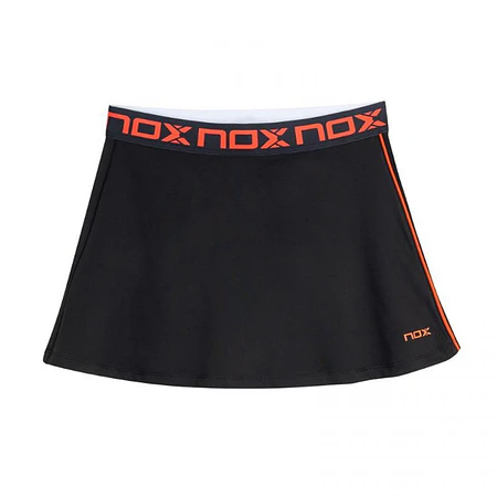 Falda Nox Team Negro rojo