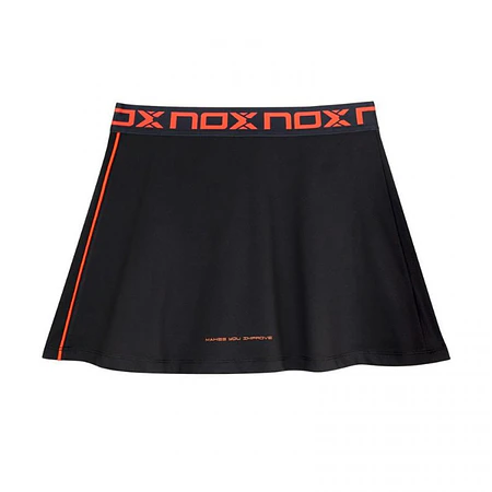 Falda Nox Team Negro rojo