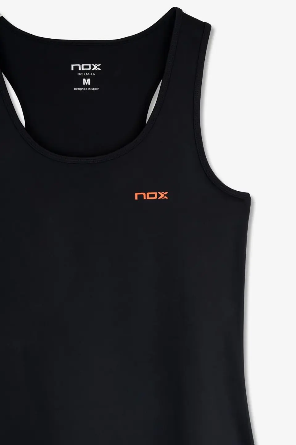 Camiseta Nox Tirantes Mujer Team Negro 3