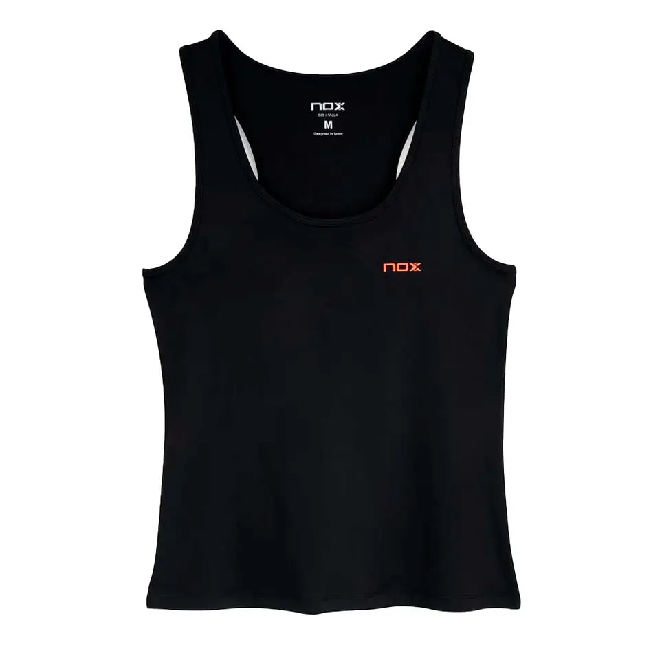 Camiseta Nox Tirantes Mujer Team Negro 1