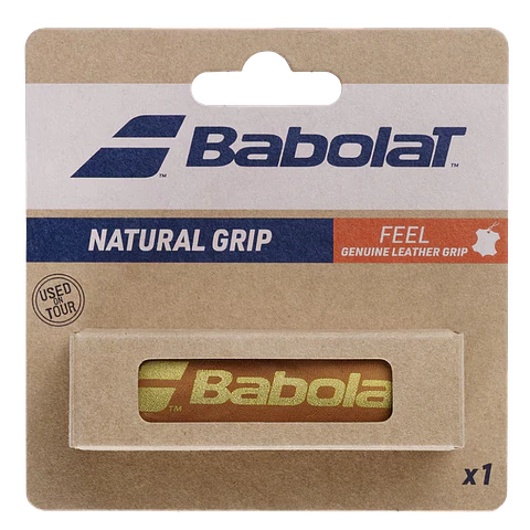 Grip Natural cuero marron premium