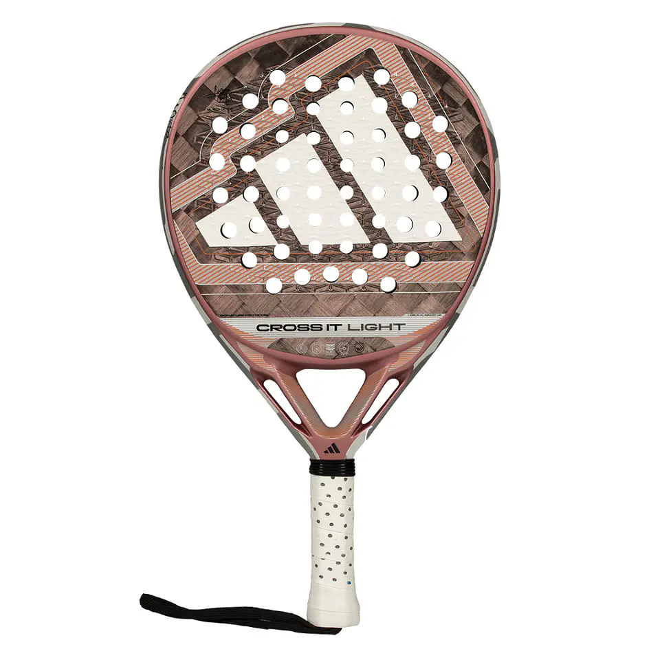 Pala de pádel Adidas Cross It Light 3.5 Pink Silver Martita Ortega 2026 1