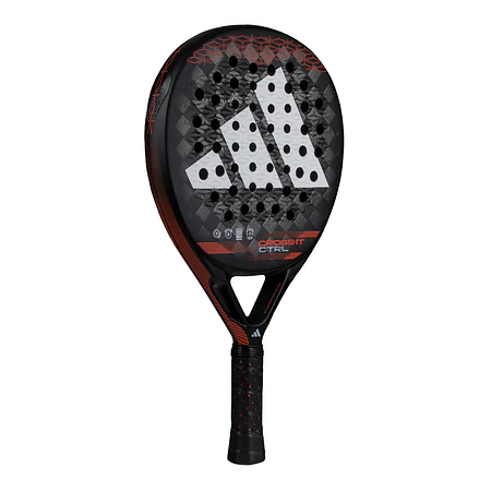 Pala de pádel Adidas Cross It Ctrl Black Solar Red 2024