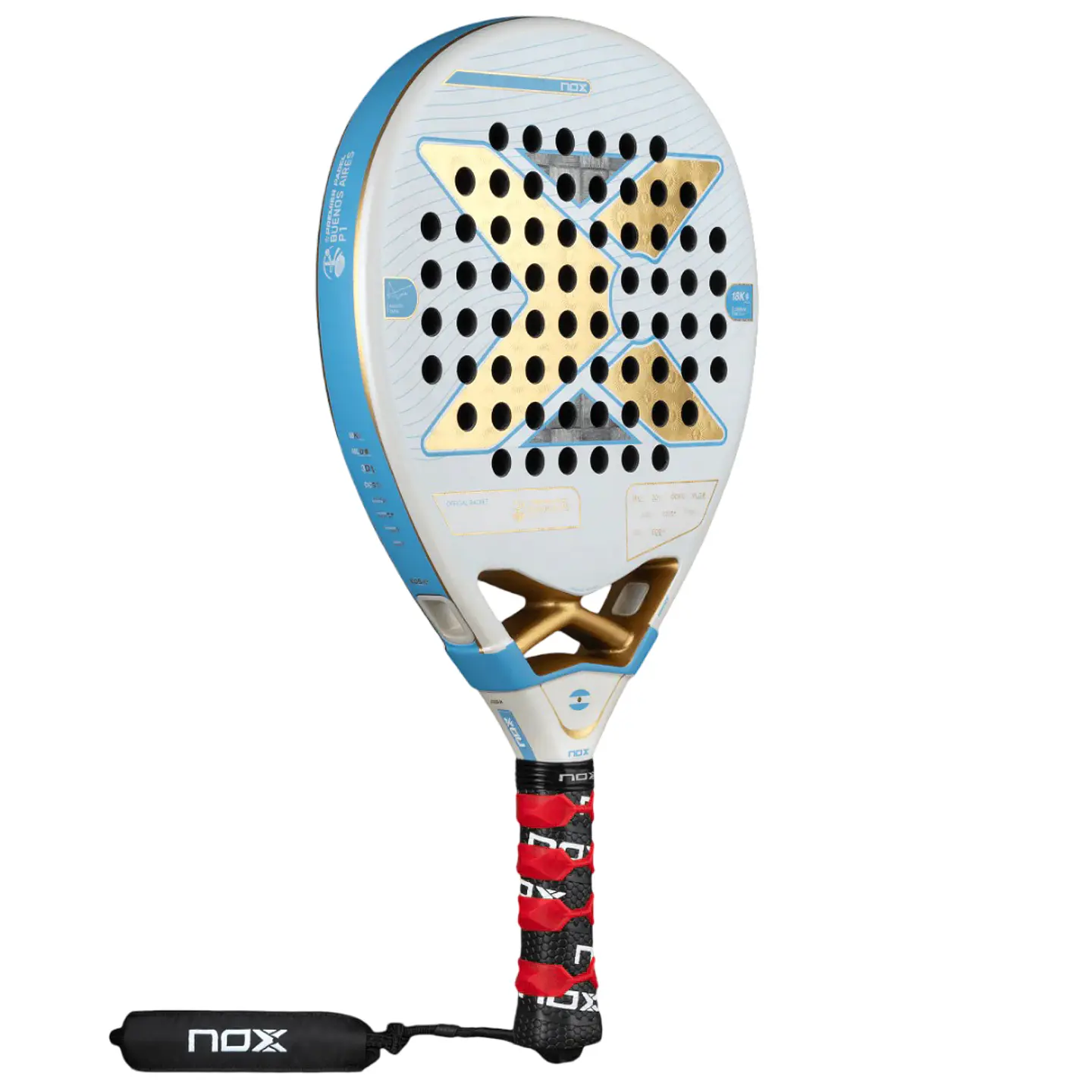 Pala de pádel Nox AT10 Genius 18K Buenos Aires 2025 2