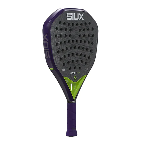 Pala de pádel Siux Fenix Pro Black Leo Augsburguer 2026