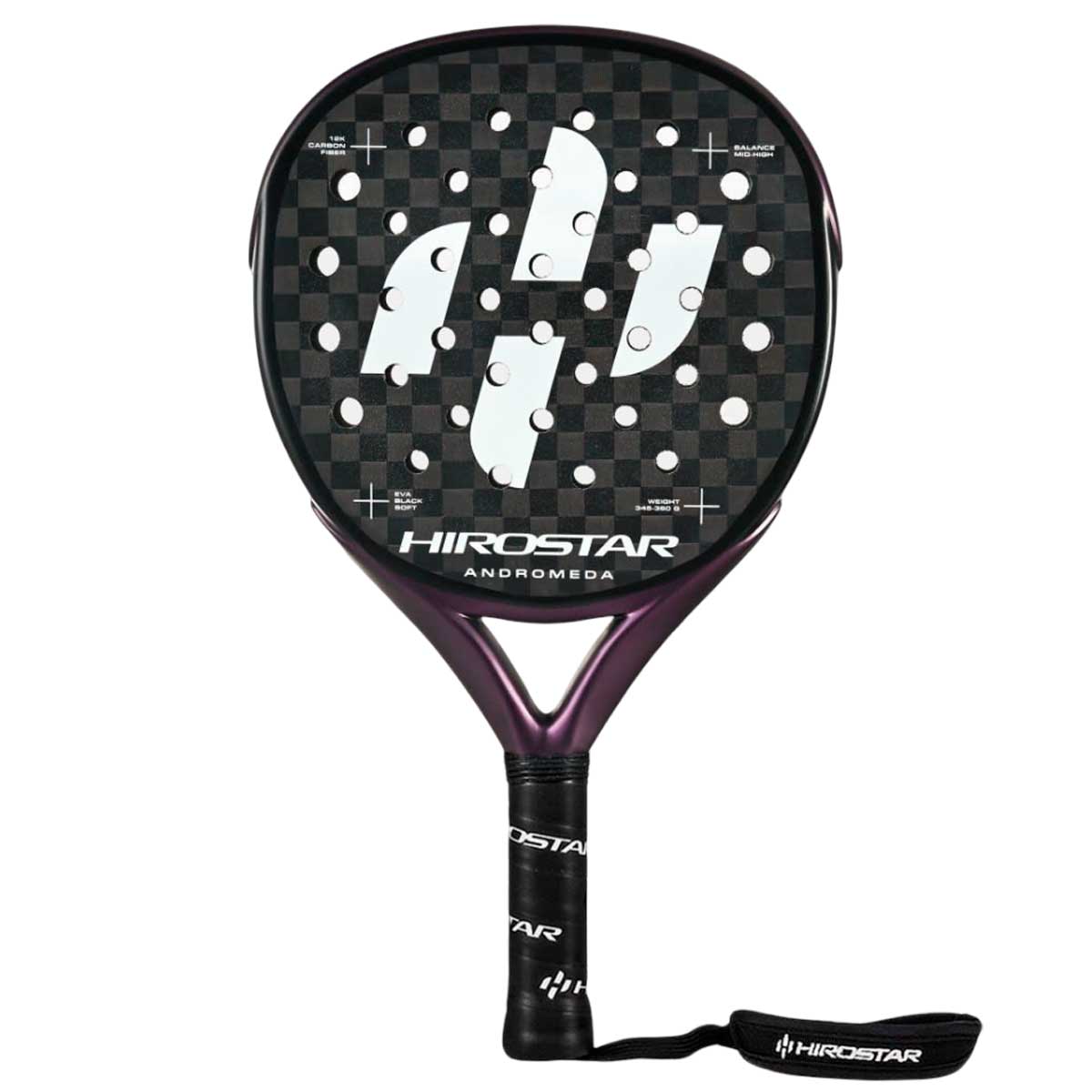 Pala de Pádel Hirostar Andromeda 25 + Funda + Grip + Protector