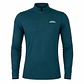 Polera Padel Partner Manga Larga/cierre Turquesa - Miniatura 2