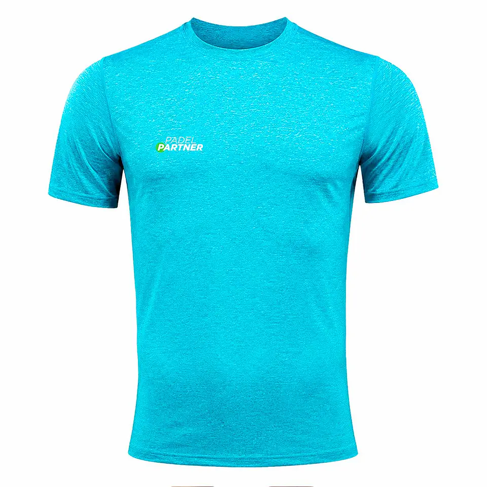Polera Padel Partner Turquesa 2