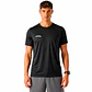 Polera Padel Partner Negra - Miniatura 1