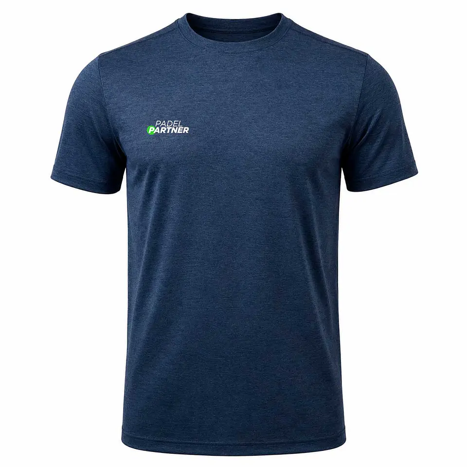 Polera Padel Partner Azul oscuro  2