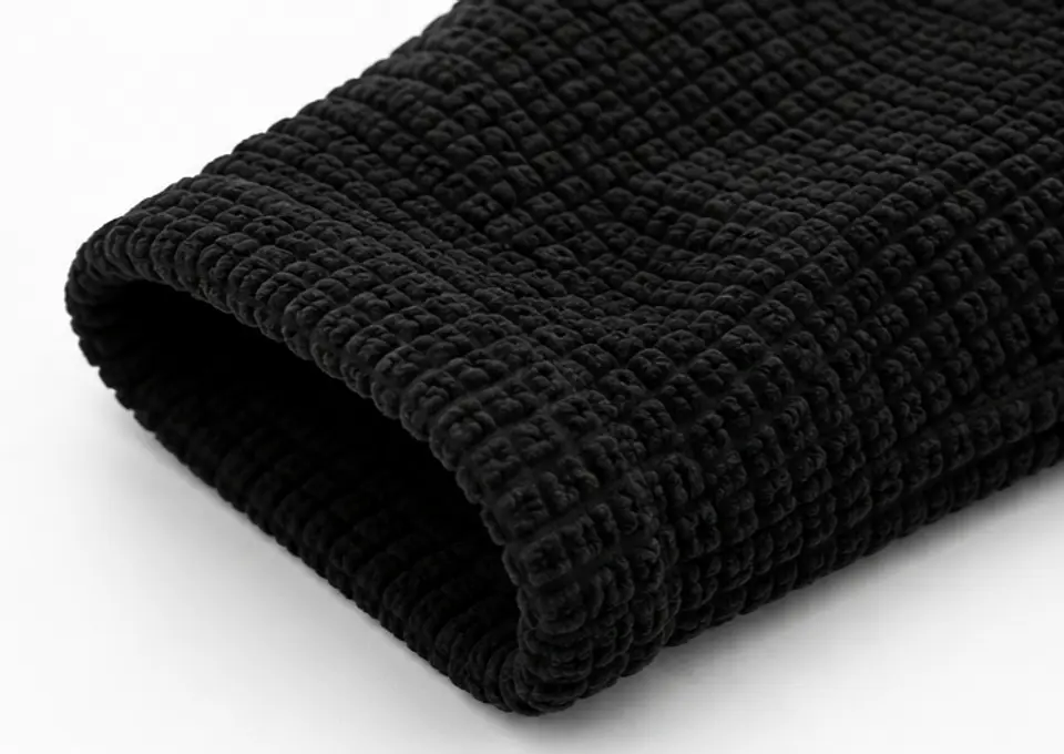 Chaqueta Polar panal Padel Partner negro bordado 5
