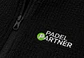 Chaqueta Polar panal Padel Partner negro bordado mujer - Miniatura 4
