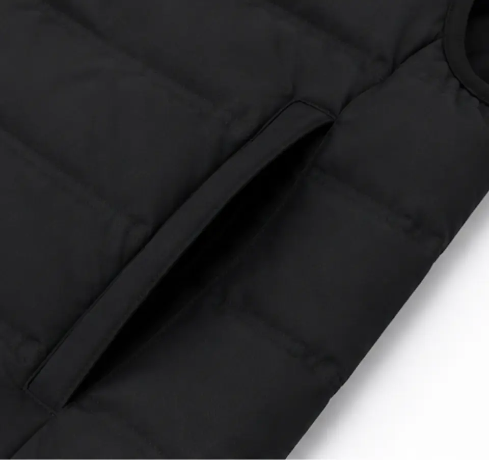 Chaqueta Térmica Padel Partner Sin Mangas Negro Bordado  4