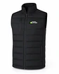 Chaqueta Térmica Padel Partner Sin Mangas Negro Bordado  - Miniatura 2