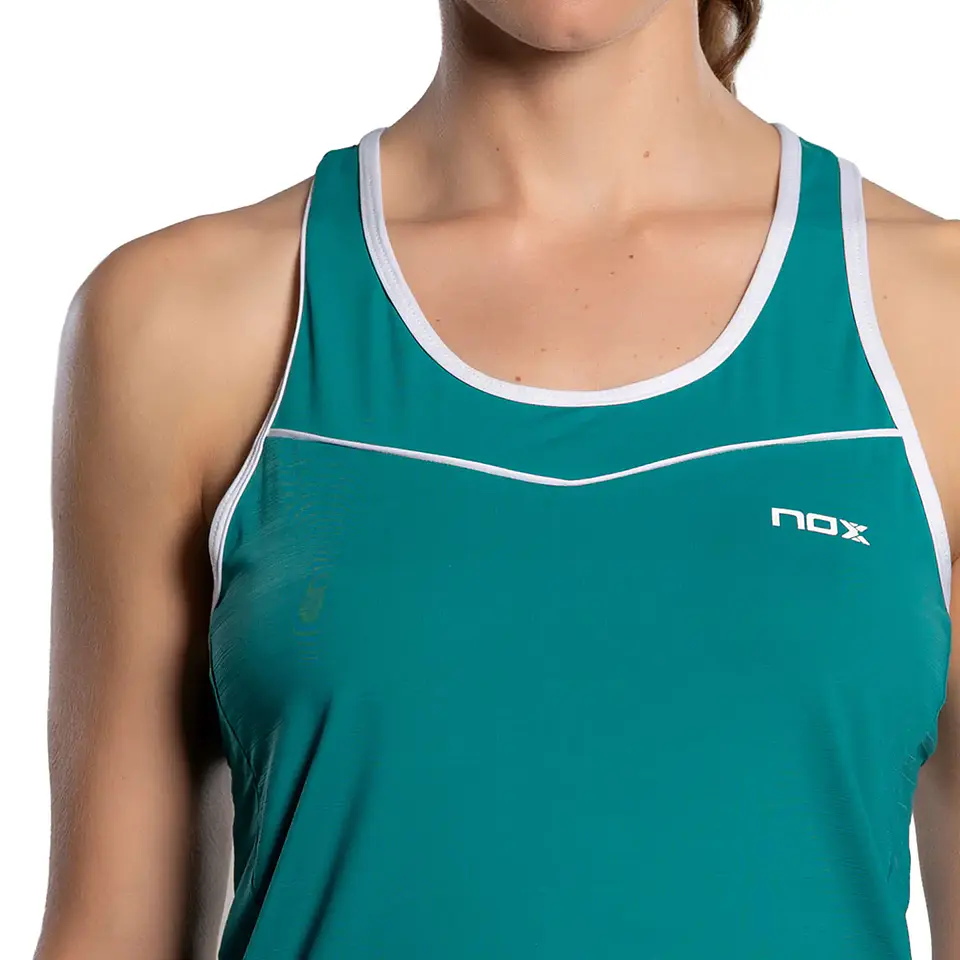 Camiseta Nox Pro Verde Ivy mujer 3