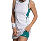 Vestido Nox Pro Blanco Verde Ivy - Miniatura 2
