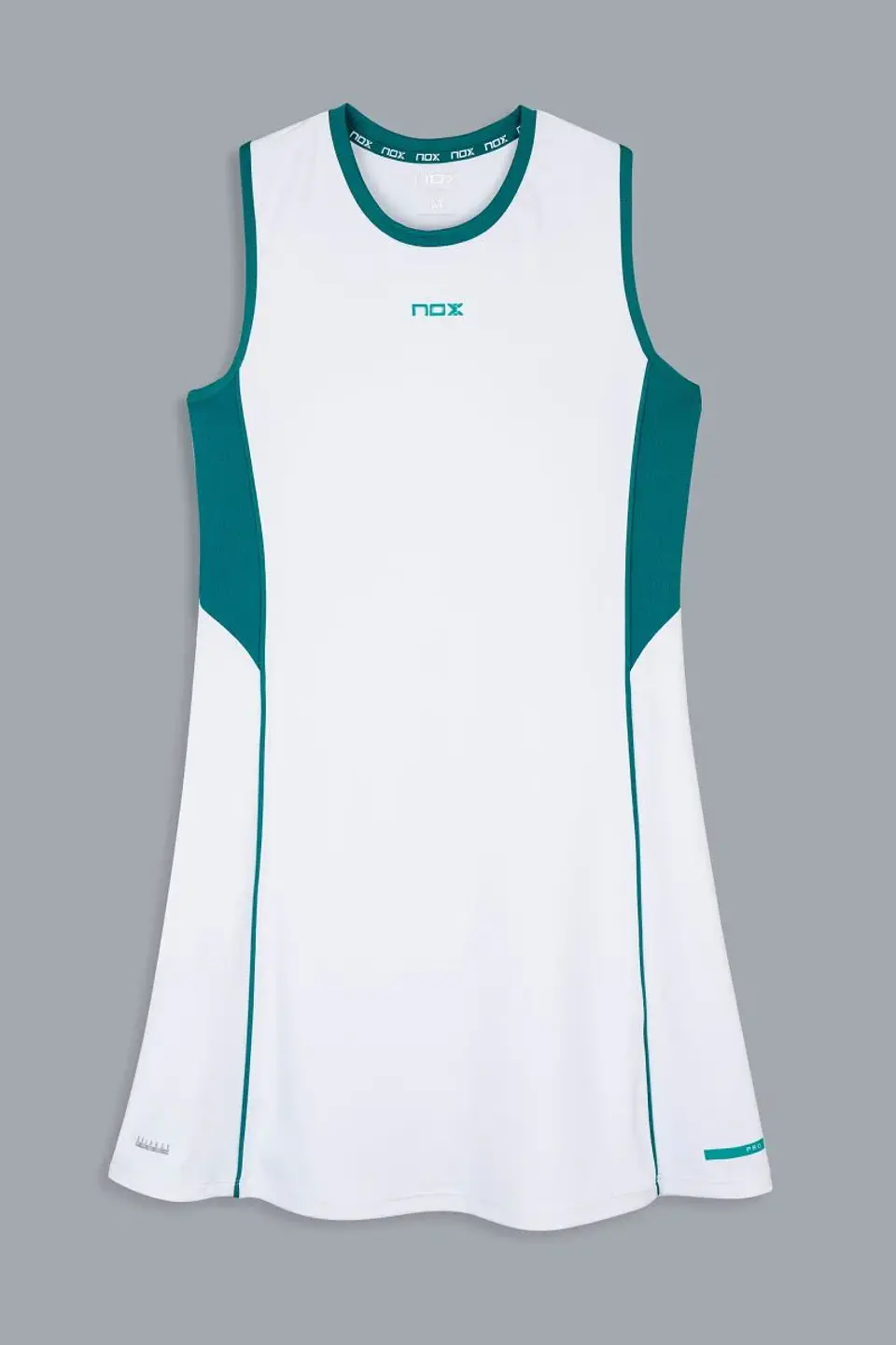 Vestido Nox Pro Blanco Verde Ivy 9