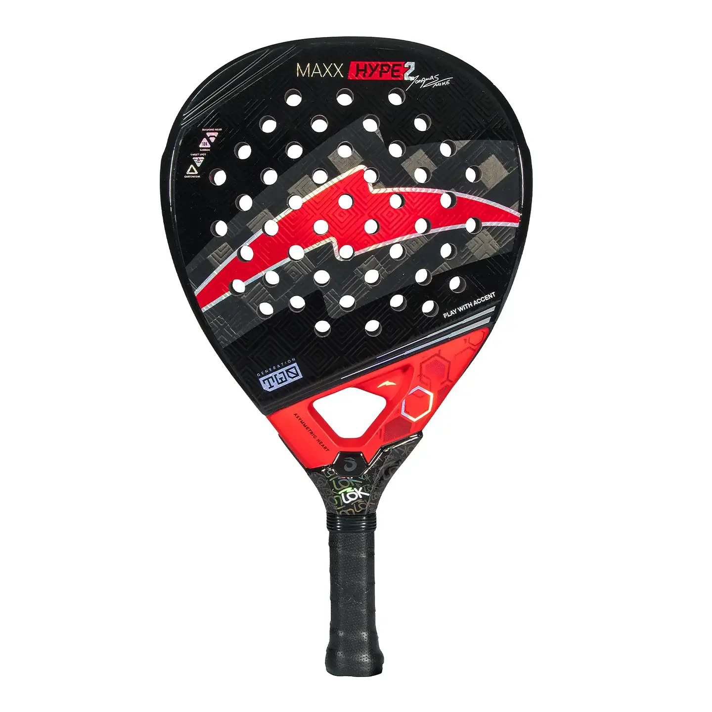 Pala de pádel Lok Maxx Hype gen 2 Mike Yanguas 2