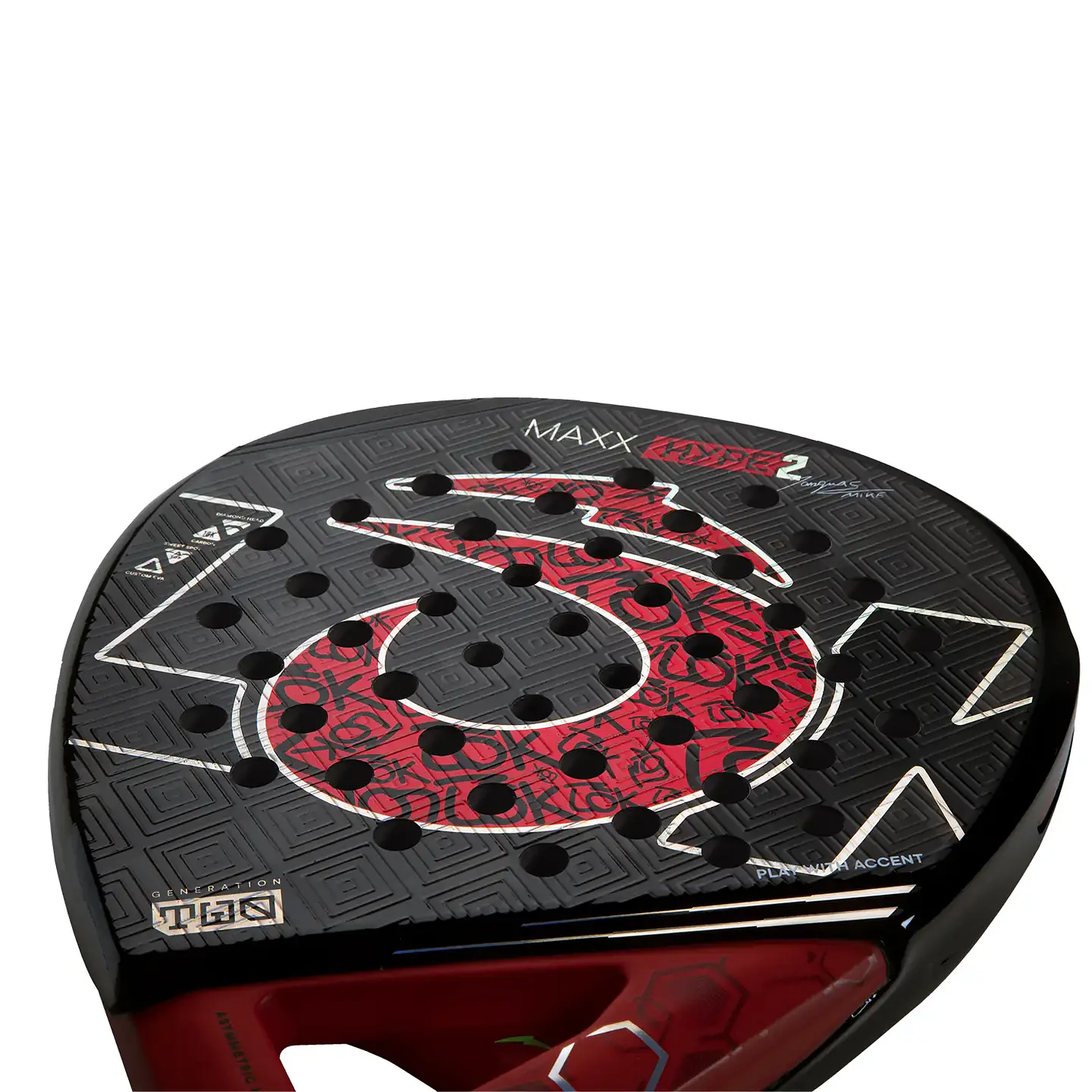 Pala de pádel Lok Maxx Hype gen 2 Mike Yanguas 6
