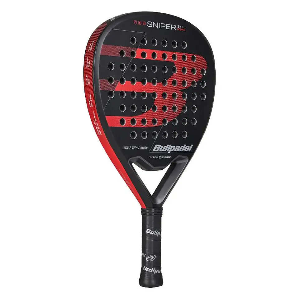 Pala de pádel Bullpadel Sniper 2.0 Power Negro 2026 2