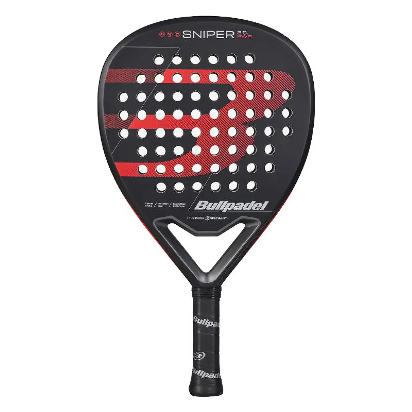 Pala de pádel Bullpadel Sniper 2.0 Power Negro 2026 1