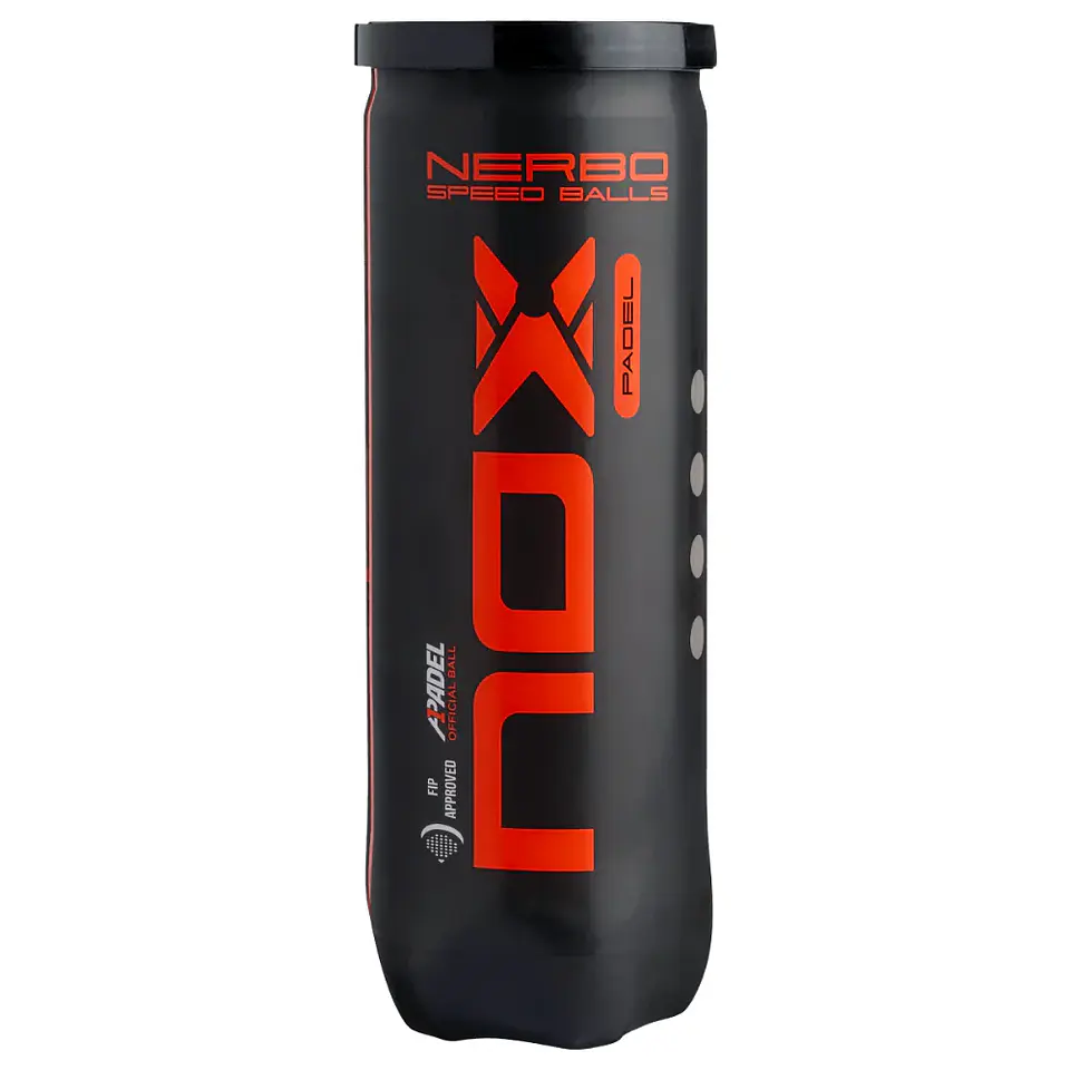 Pack de pelotas de padel Nox Nerbo speed balls 2