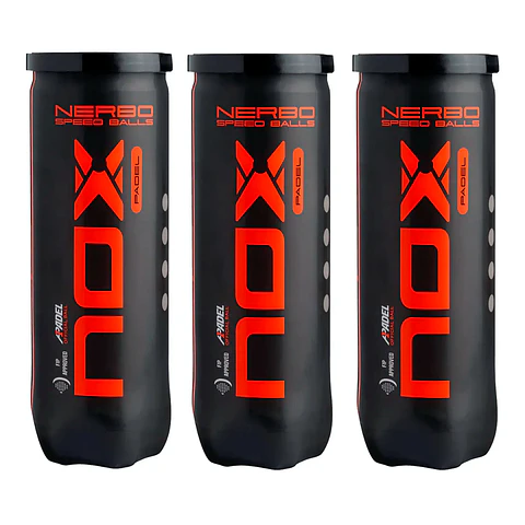 Pack de pelotas de padel Nox Nerbo speed balls
