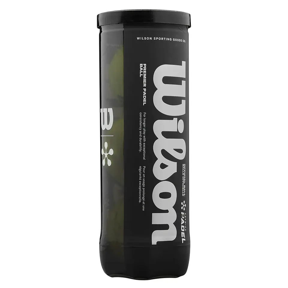 Pack de pelotas de padel Wilson Premier Padel 2