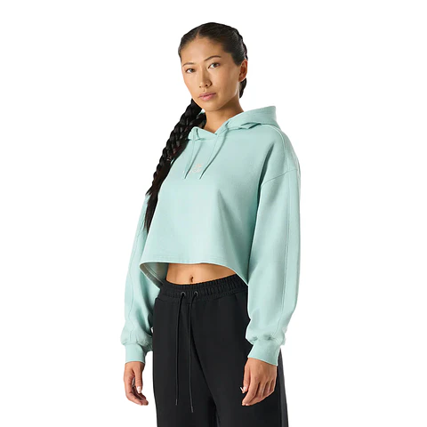 Polerón Vulcano Mujer Cool Down Sweatshirt Hoody Jade Vulcano