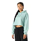 Polerón Vulcano Mujer Cool Down Sweatshirt Hoody Jade Vulcano - Miniatura 2