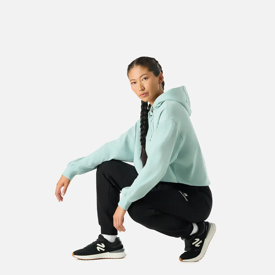 Polerón Vulcano Mujer Cool Down Sweatshirt Hoody Jade Vulcano 3