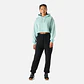 Polerón Vulcano Mujer Cool Down Sweatshirt Hoody Jade Vulcano - Miniatura 4