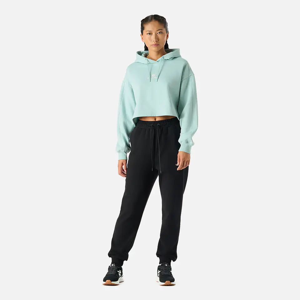 Polerón Vulcano Mujer Cool Down Sweatshirt Hoody Jade Vulcano 4