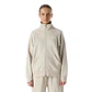 Polerón Vulcano Mujer Cool Down Full Zip Sweatshirt Crema Vulcano - Miniatura 1