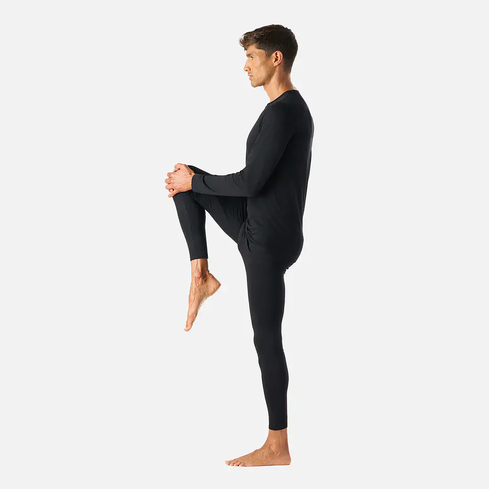 Primera Capa Vulcano Hombre Built To Move Warm Shield Top Negro 7