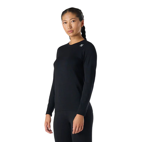 Primera Capa Vulcano Mujer Built To Move Warm Shield Top Negro