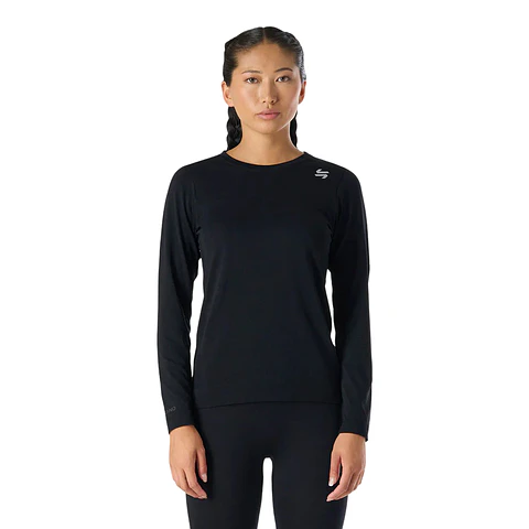 Primera Capa Vulcano Mujer Built To Move Warm Shield Top Negro