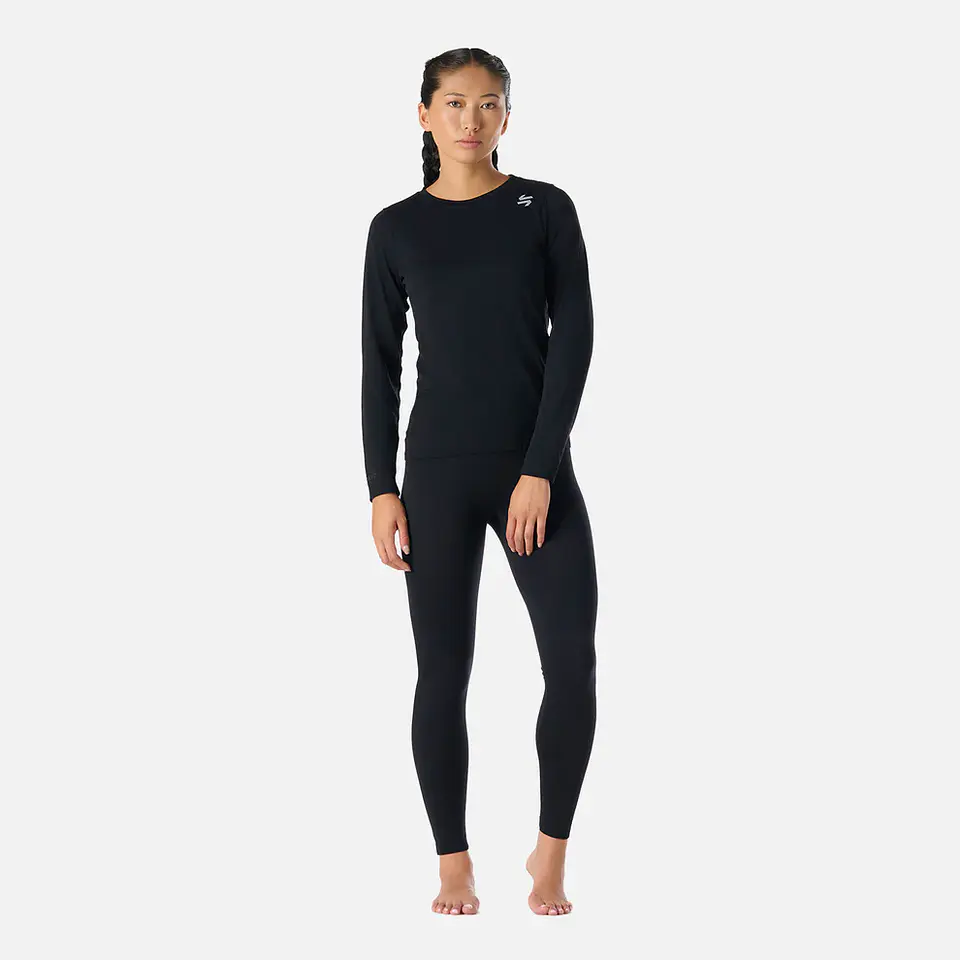 Primera Capa Vulcano Mujer Built To Move Warm Shield Top Negro 3